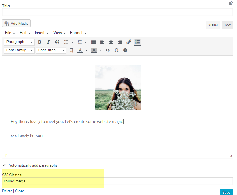 add-text-and-add-class-roundimage